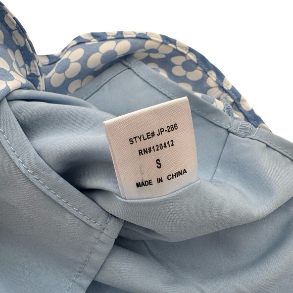 Cotton Candy LA Floral Blue Skirt size S - Picture 3 of 9